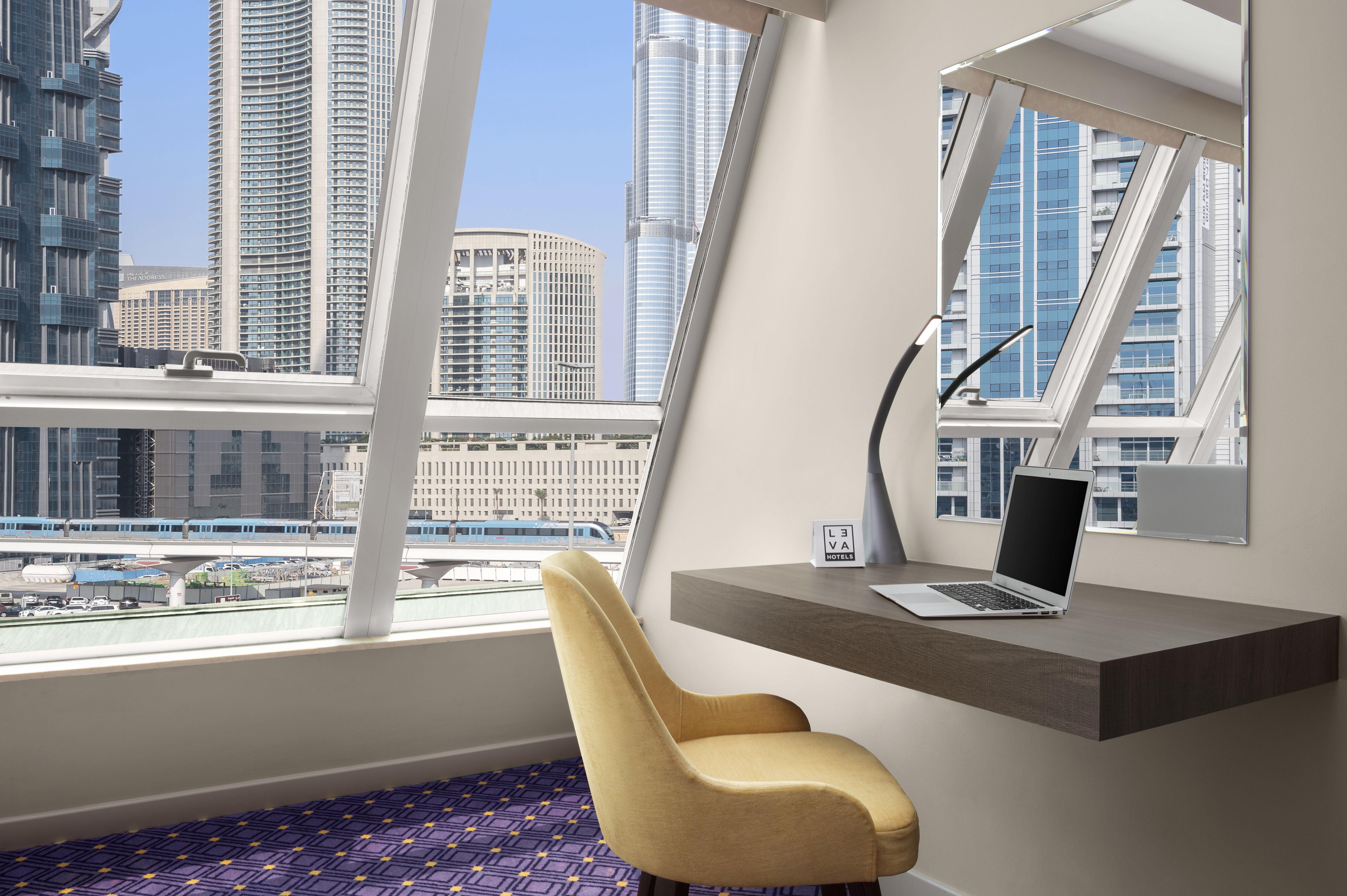 Leva Hotel Mazaya Centre Dubai Dış mekan fotoğraf