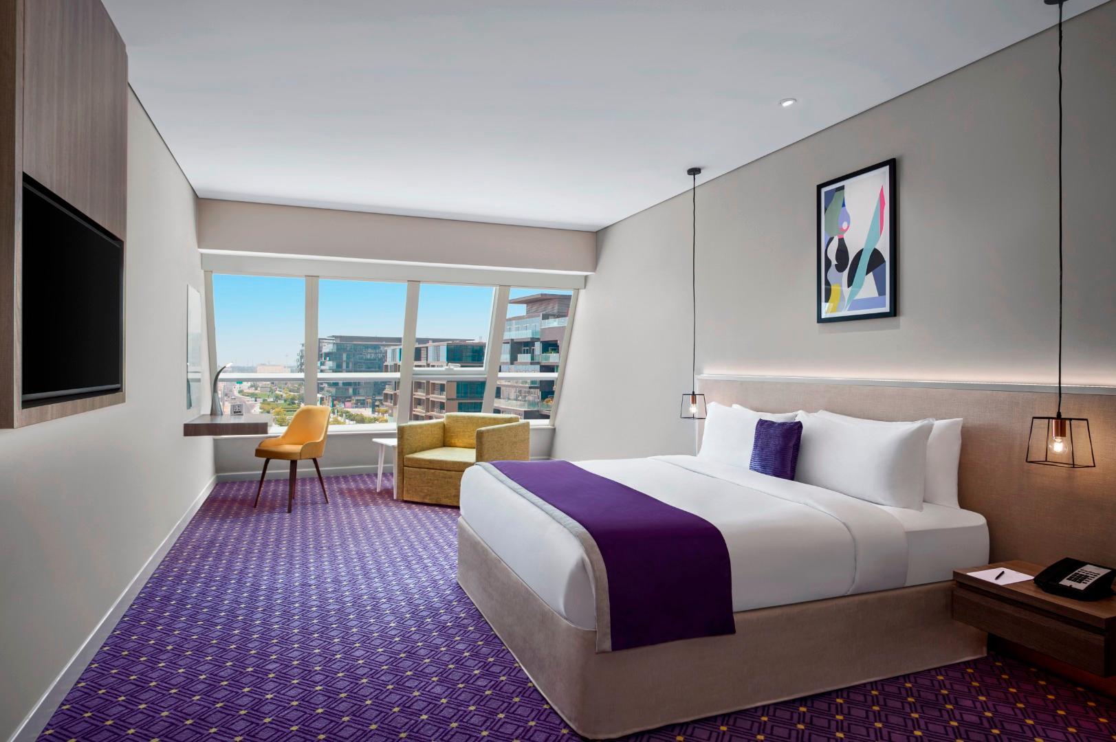 Leva Hotel Mazaya Centre Dubai Dış mekan fotoğraf