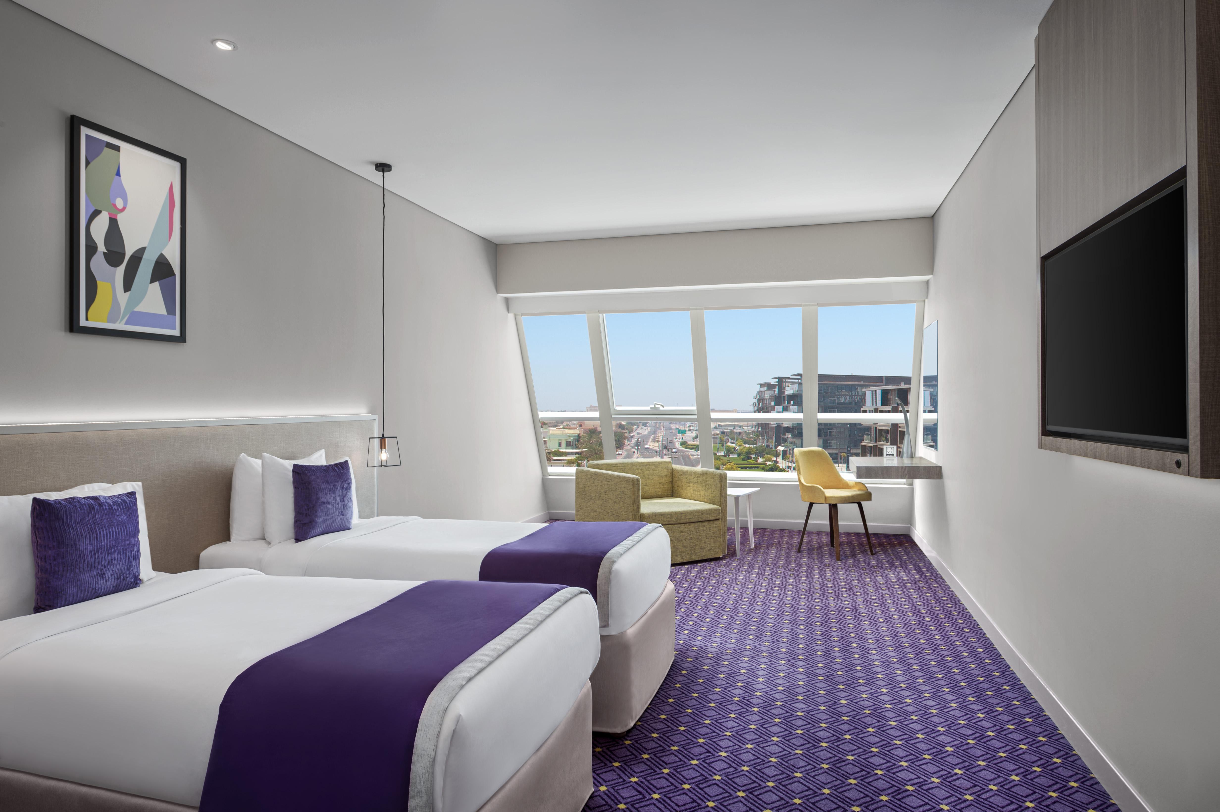Leva Hotel Mazaya Centre Dubai Dış mekan fotoğraf