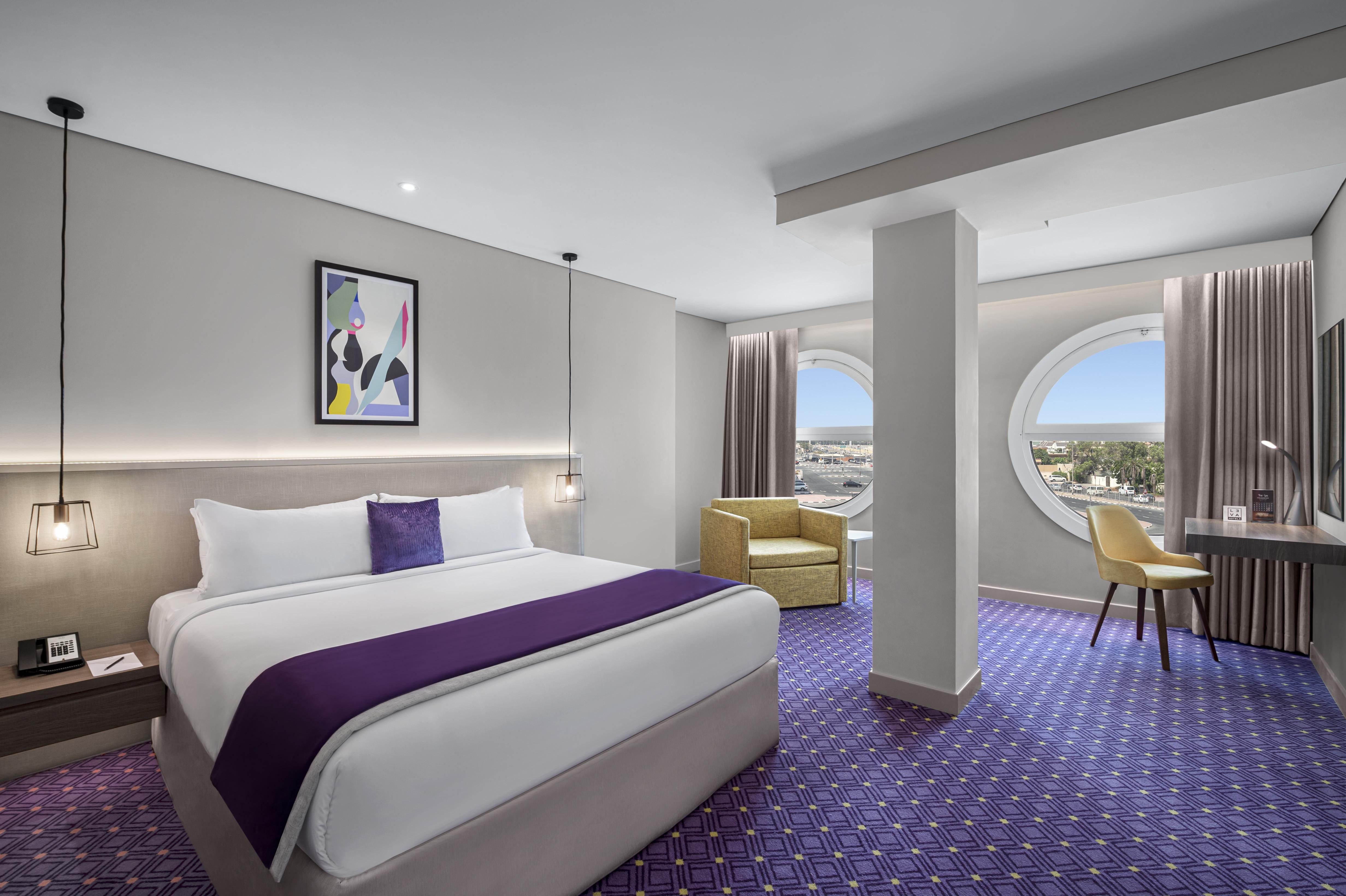 Leva Hotel Mazaya Centre Dubai Dış mekan fotoğraf
