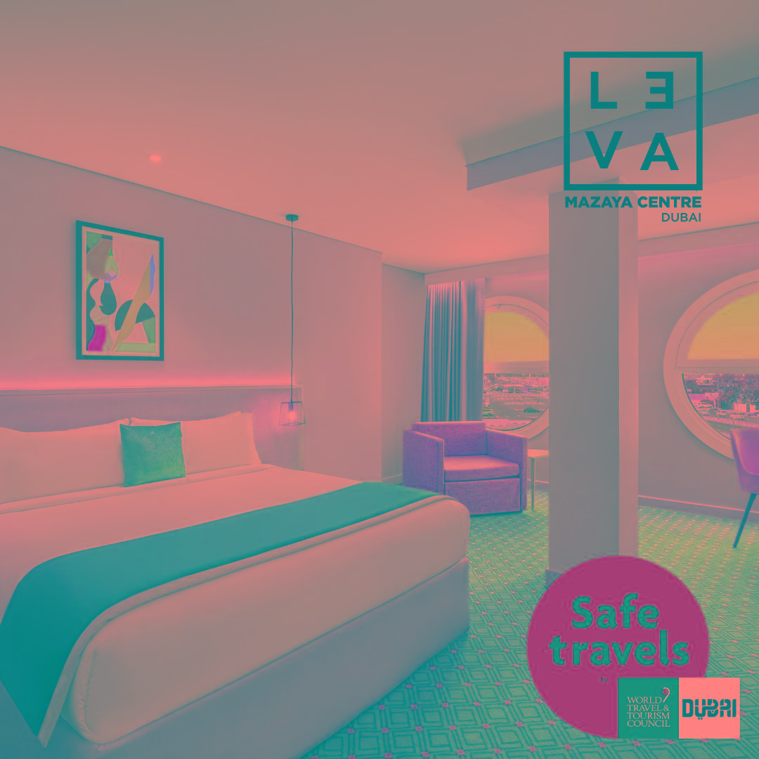 Leva Hotel Mazaya Centre Dubai Dış mekan fotoğraf