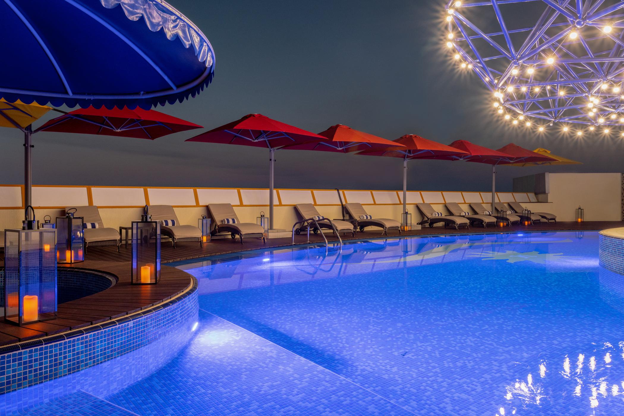 Leva Hotel Mazaya Centre Dubai Dış mekan fotoğraf