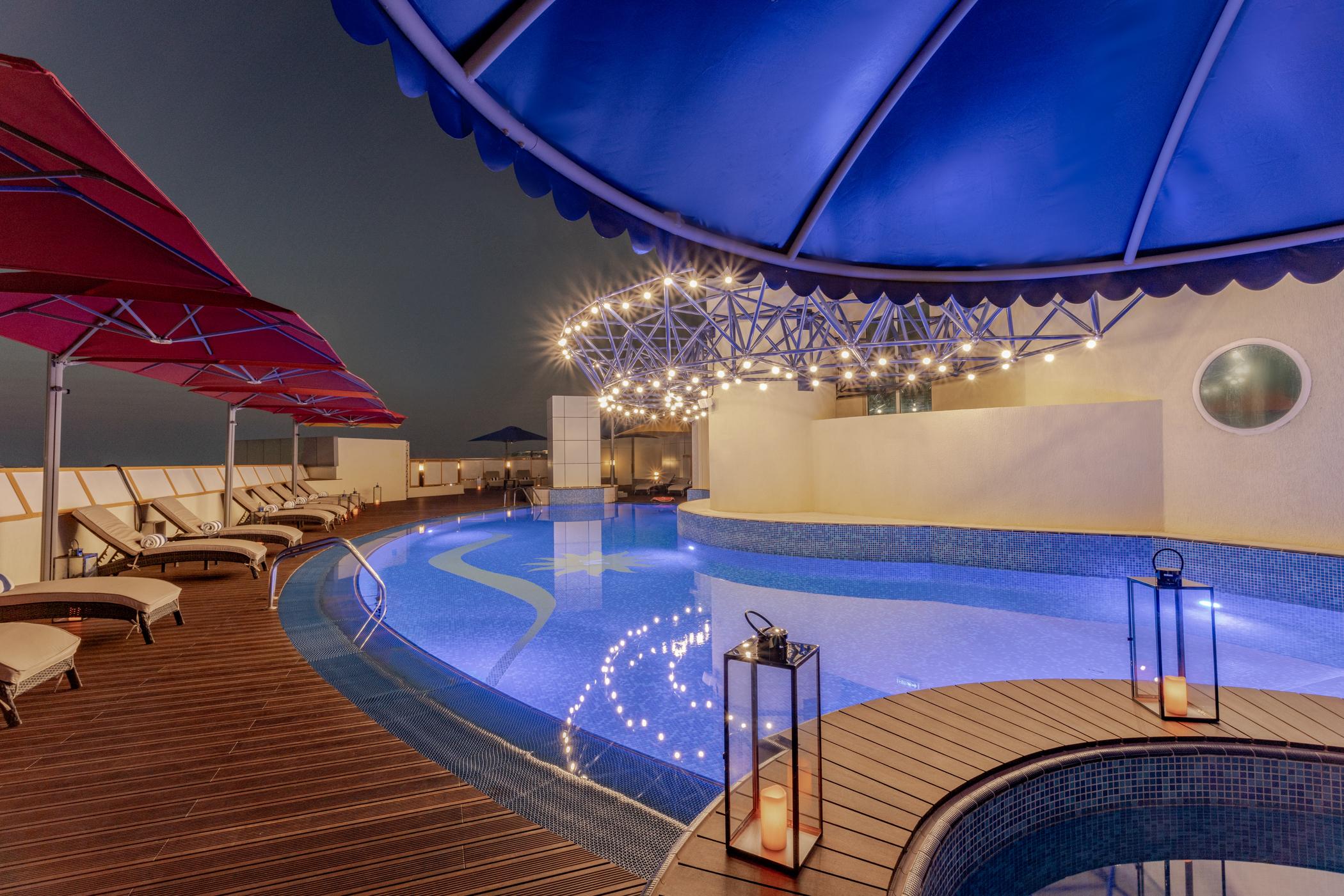 Leva Hotel Mazaya Centre Dubai Dış mekan fotoğraf