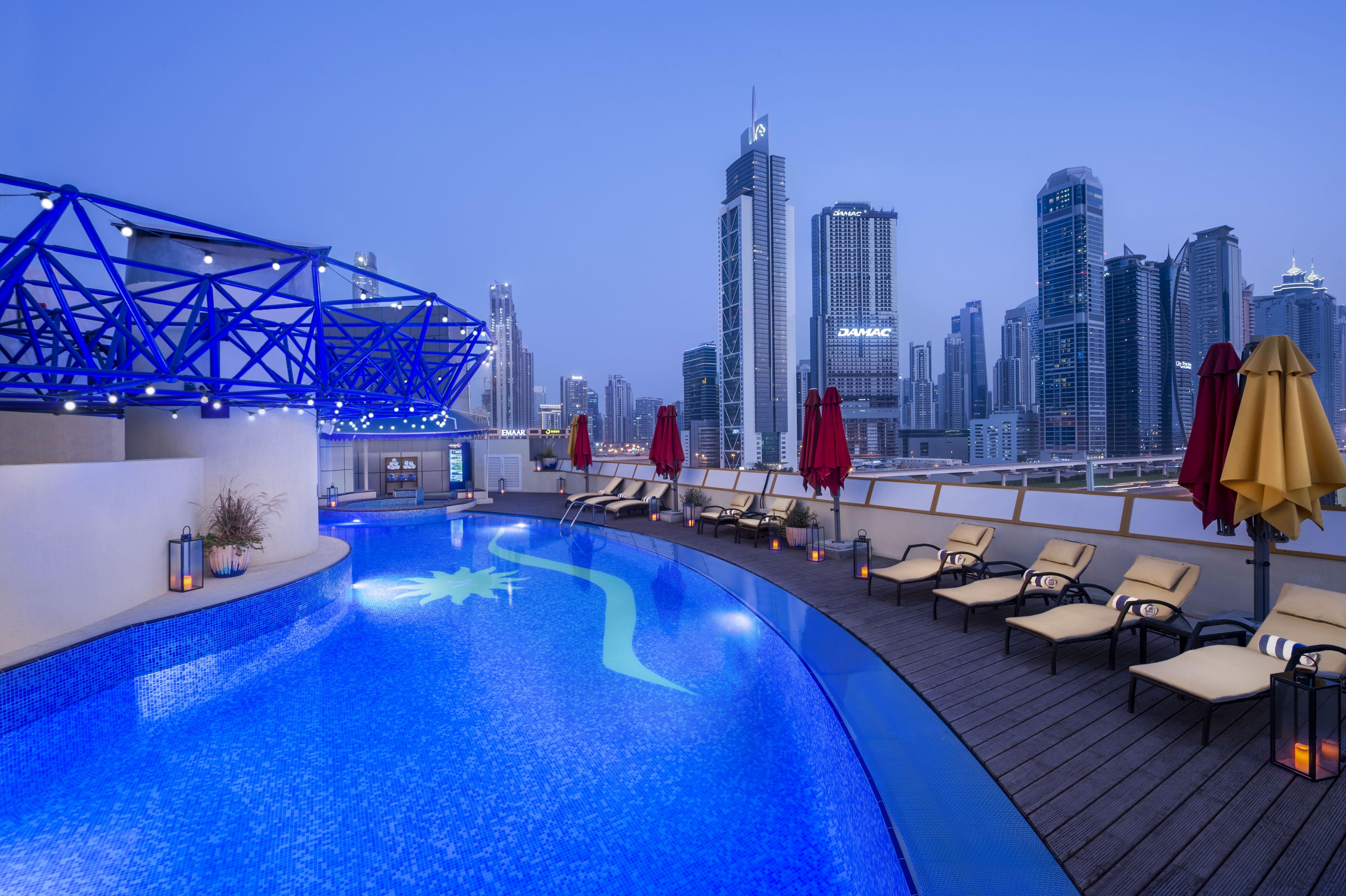 Leva Hotel Mazaya Centre Dubai Dış mekan fotoğraf