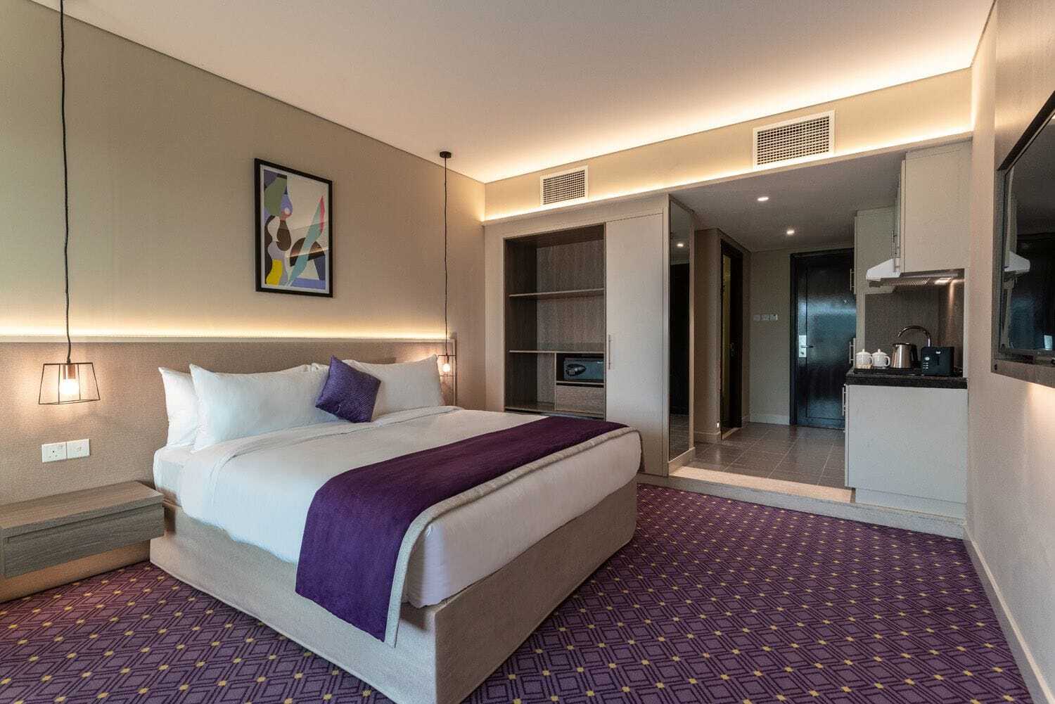 Leva Hotel Mazaya Centre Dubai Dış mekan fotoğraf
